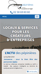 Mobile Screenshot of orleanspepinieres.fr